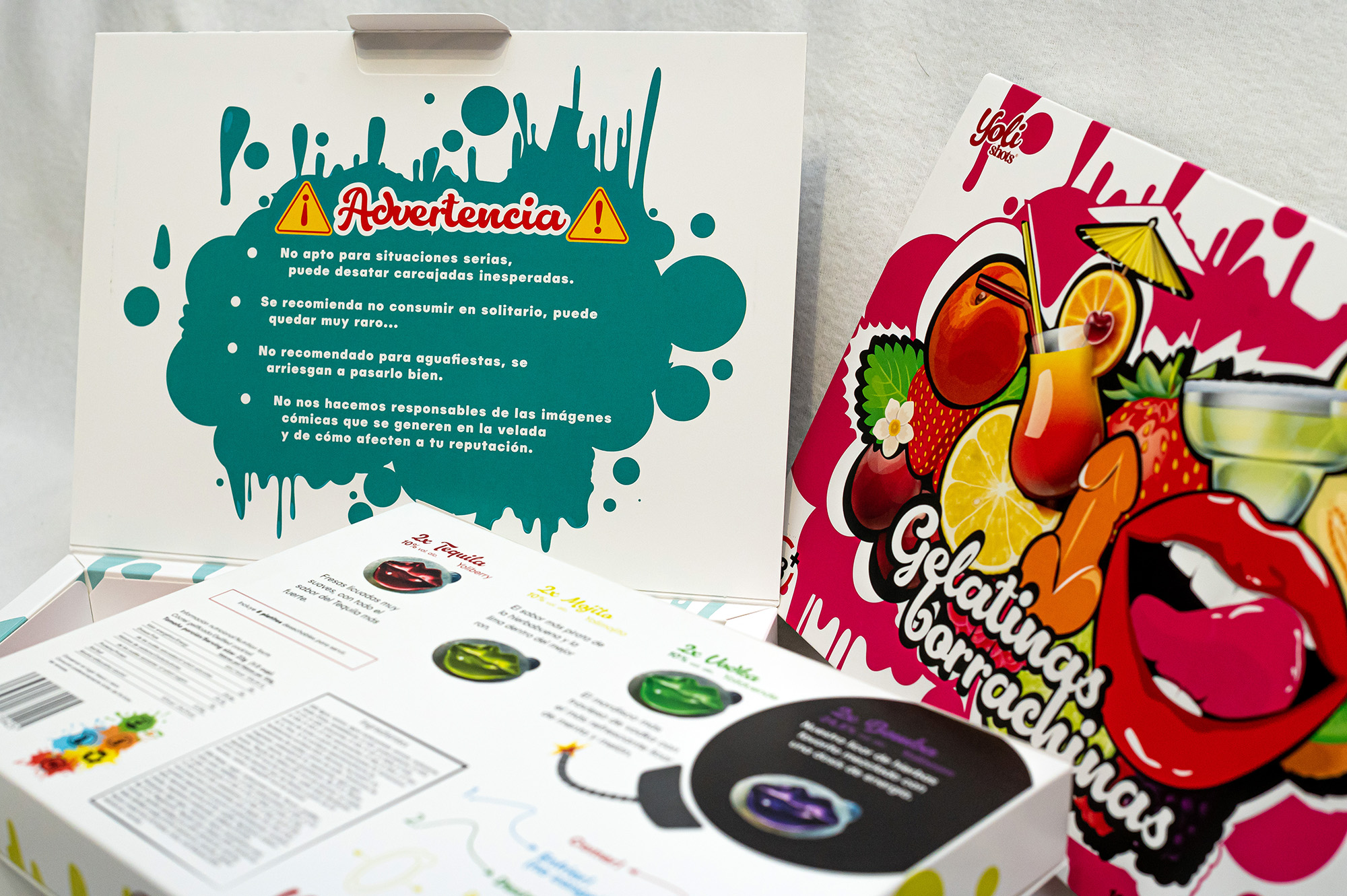 Packaging para Yolishots